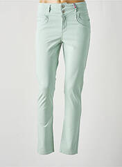 Pantalon slim bleu KANOPE pour femme seconde vue