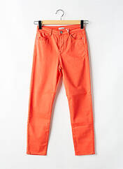 Pantalon slim orange KANOPE pour femme seconde vue