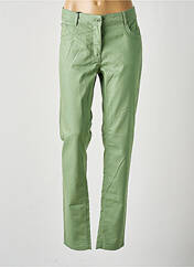 Pantalon slim vert BRANDTEX pour femme seconde vue