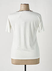 T-shirt blanc TELMAIL pour femme seconde vue