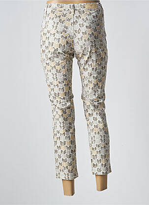Pantalon 7/8 taille haute taille haute gris WALTRON femme