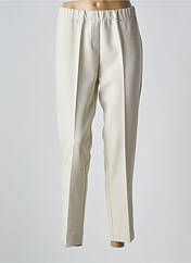 Pantalon 7/8 beige TELMAIL pour femme seconde vue