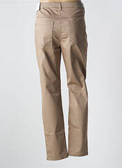 Pantalon droit marron BRANDTEX pour femme seconde vue