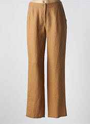 Pantalon large marron DIANE LAURY pour femme seconde vue