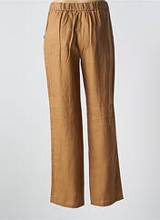 Pantalon large marron DIANE LAURY pour femme seconde vue