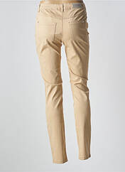 Pantalon slim beige BRANDTEX pour femme seconde vue