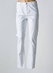 Pantalon slim blanc KANOPE pour femme seconde vue