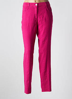 Pantalon slim rose EAST DRIVE pour femme