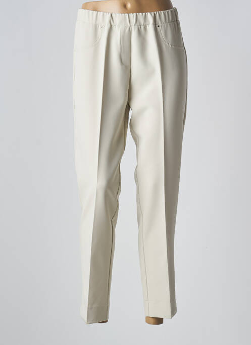 Pantalon 7/8 beige TELMAIL pour femme