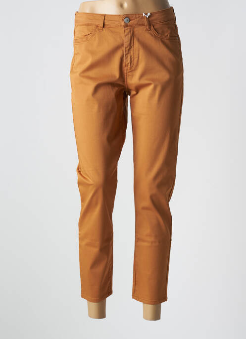 Pantalon 7/8 orange KANOPE pour femme