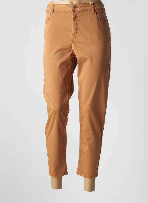 Pantalon 7/8 orange clair KANOPE pour femme