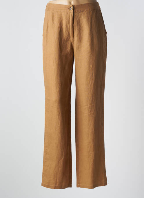 Pantalon large marron DIANE LAURY pour femme