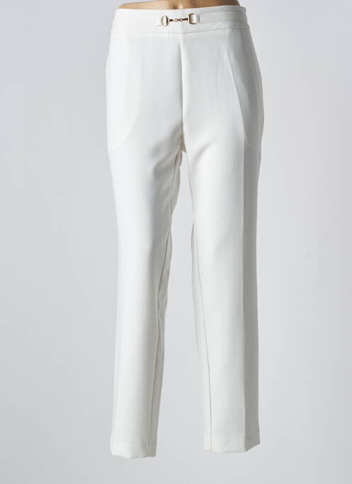 Pantalon slim blanc HIPPOCAMPE pour femme