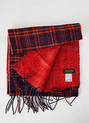 Echarpe imprimé fantaisie rouge JOSÉLISE femme
