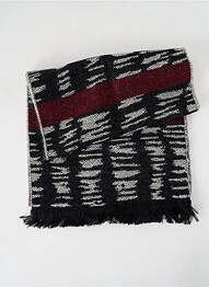 Echarpe imprimé fantaisie noir JOSÉLISE femme