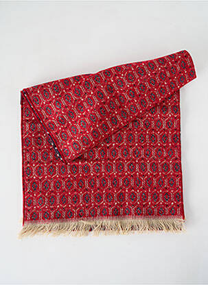 Echarpe imprimé fantaisie rouge JOSÉLISE femme
