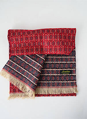 Echarpe imprimé fantaisie rouge JOSÉLISE femme
