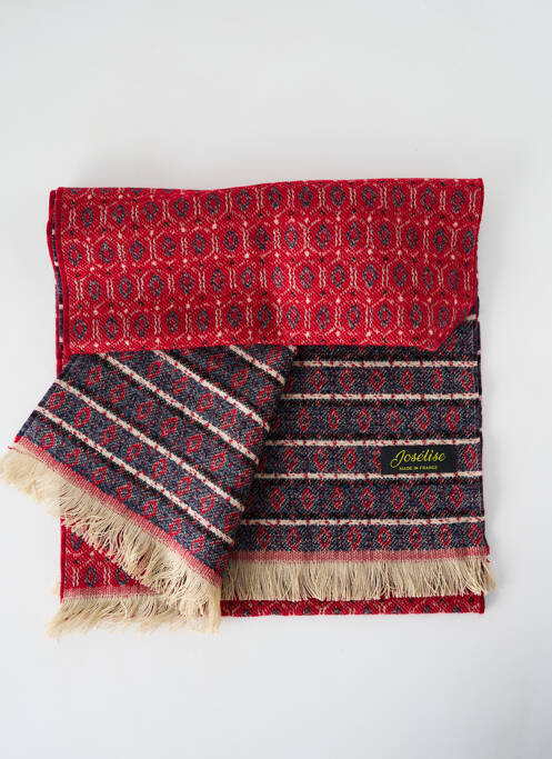 Echarpe rouge JOSÉLISE pour femme