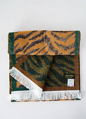 Echarpe imprimé fantaisie vert JOSÉLISE femme