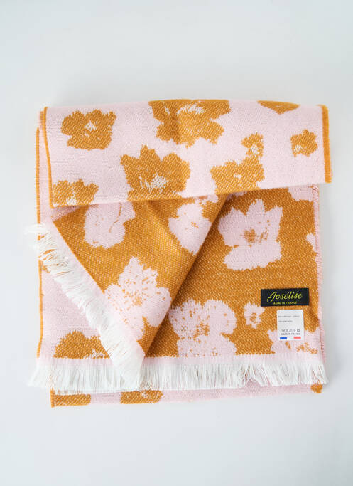 Echarpe jaune JOSÉLISE pour femme