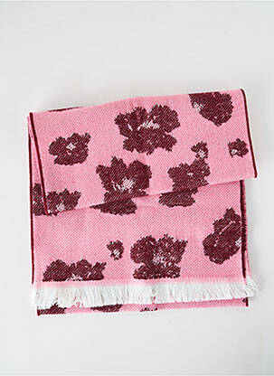 Echarpe imprimé fantaisie rose JOSÉLISE femme