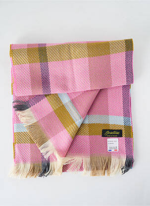 Echarpe imprimé fantaisie rose JOSÉLISE femme