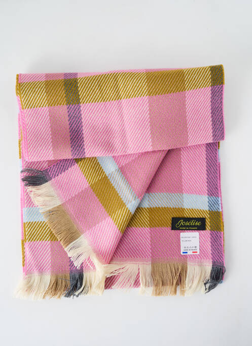 Echarpe rose JOSÉLISE pour femme