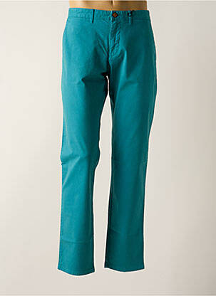 Pantalon chino stretch taille normale bleu 16 SHADES homme