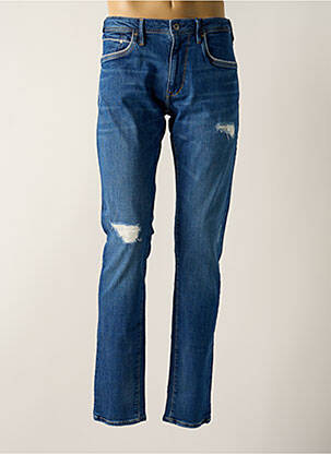 Jeans coupe slim stretch taille normale bleu PEPE JEANS homme