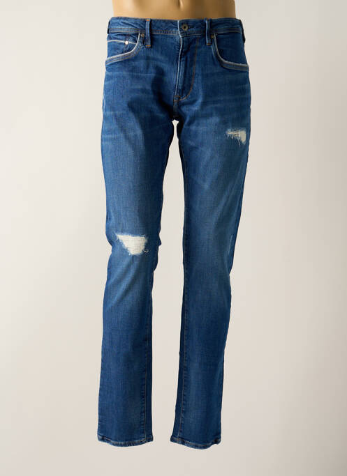 Jeans coupe slim stretch taille normale bleu PEPE JEANS homme