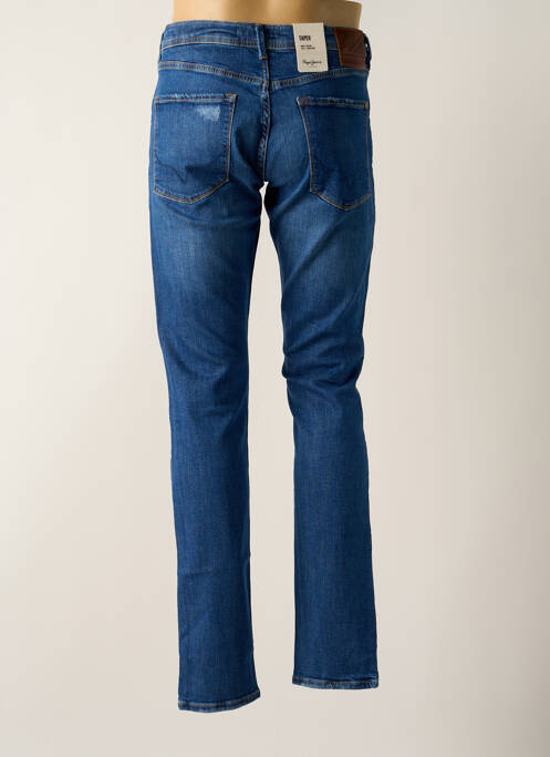 Jeans coupe slim stretch taille normale bleu PEPE JEANS homme