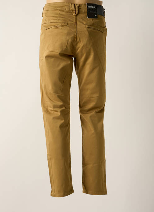 Pantalon slim stretch taille normale vert KAPORAL homme