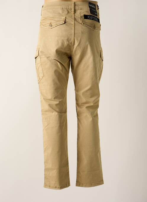 Pantalon cargo beige KAPORAL pour homme