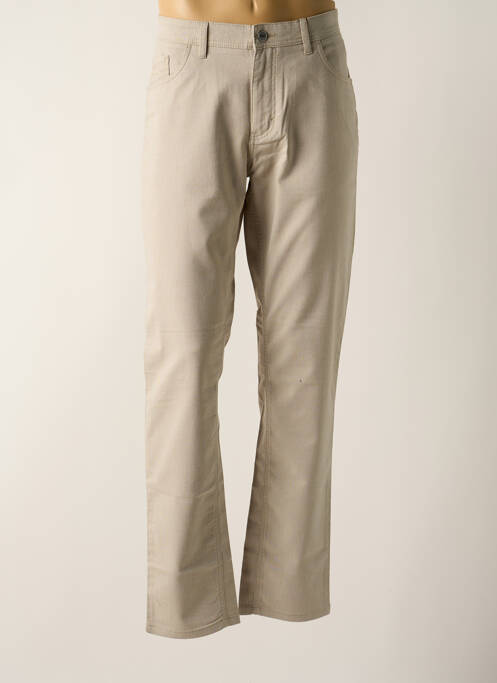 Pantalon droit beige RED POINT pour homme