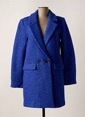 Manteau court bleu ONLY pour femme seconde vue