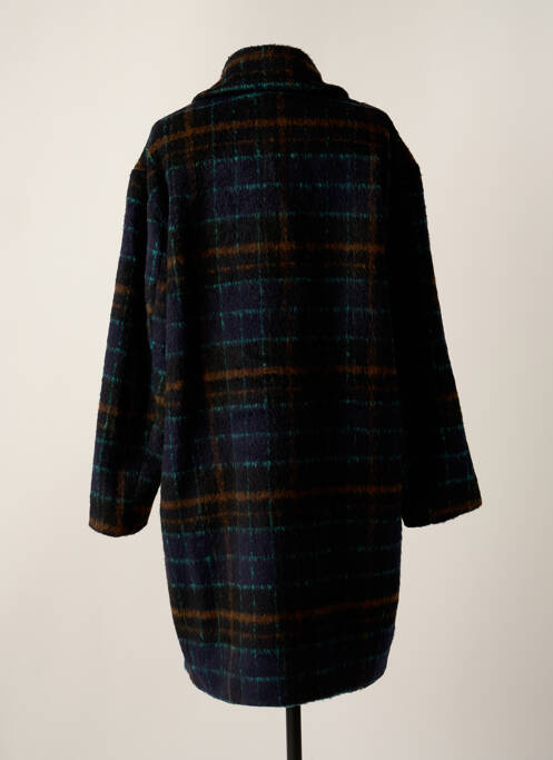 Manteau long bleu ONLY pour femme