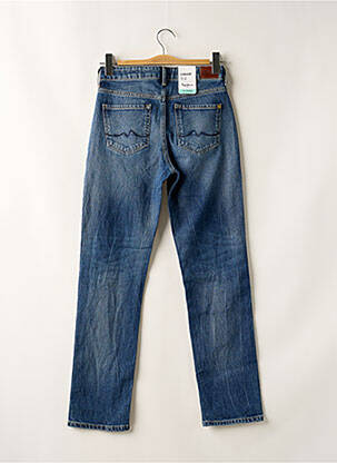 Jeans coupe droite taille haute taille haute bleu PEPE JEANS femme