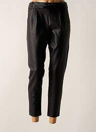 Pantalon 7/8 taille haute taille haute noir ONLY femme