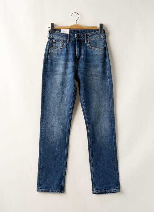 Jeans coupe droite taille haute taille haute bleu PEPE JEANS femme