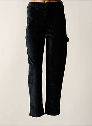 Pantalon cargo coupe droite noir PAKO LITTO femme