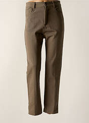 Jean coupe Mom marron GRACE & MILA pour femme seconde vue