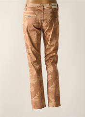 Pantalon slim beige PLEASE pour femme seconde vue