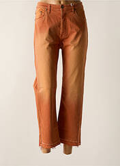 Pantalon slim orange PLEASE pour femme seconde vue