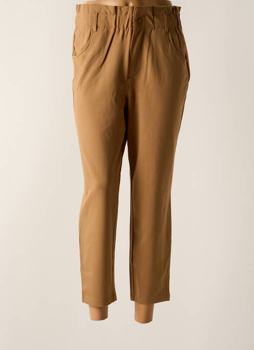 Pantalon 7/8 beige ONLY pour femme