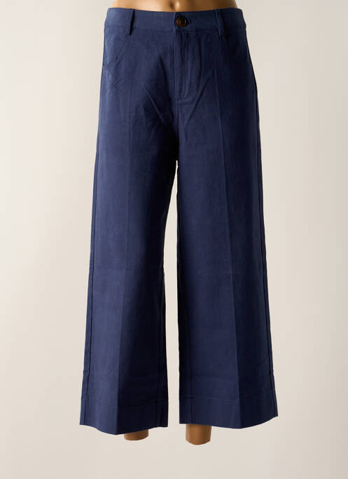 Pantalon 7/8 bleu GRACE & MILA pour femme