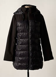 Doudoune poches a capuche noir ONLY femme