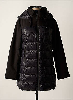 Doudoune poches a capuche noir ONLY femme