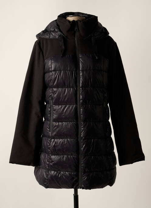 Doudoune poches a capuche noir ONLY femme
