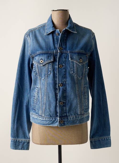 Veste casual bleu PEPE JEANS pour femme