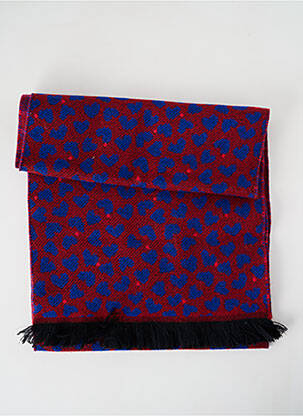 Echarpe imprimé fantaisie rouge JOSÉLISE femme